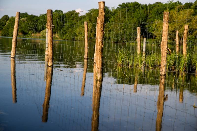 clôture pas cher pour délimiter espace aquatique Normandie 76 et 27
